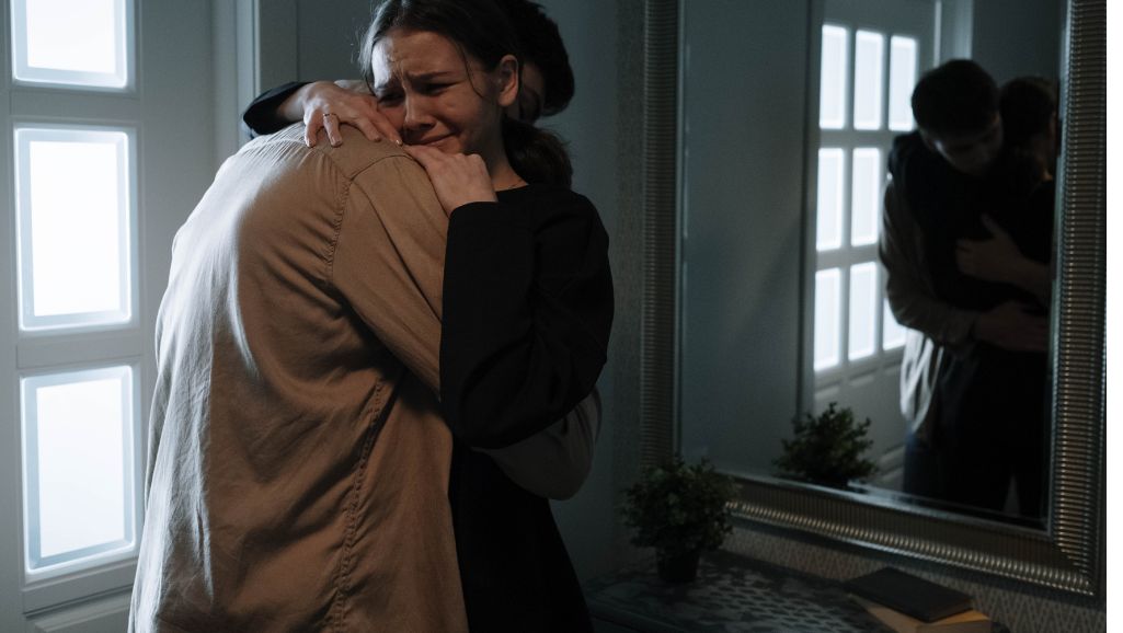 grieving family getting support from Houston accident attorney