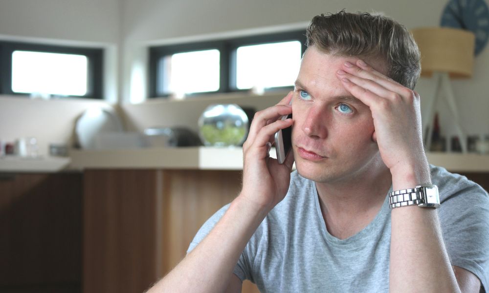 man fighting insurance company and needing Houston car accident attorney