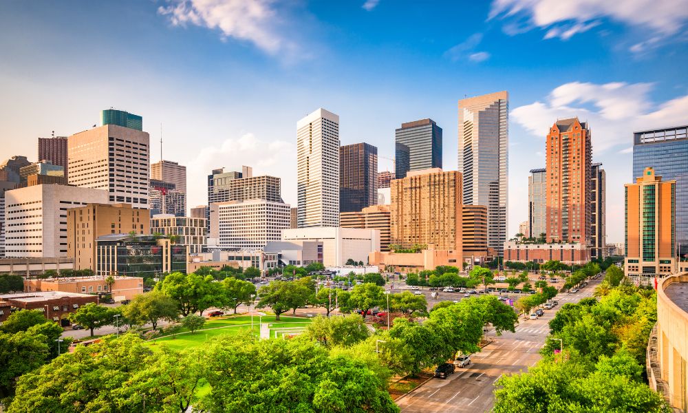 downtown Houston - car accident lawyer works locally