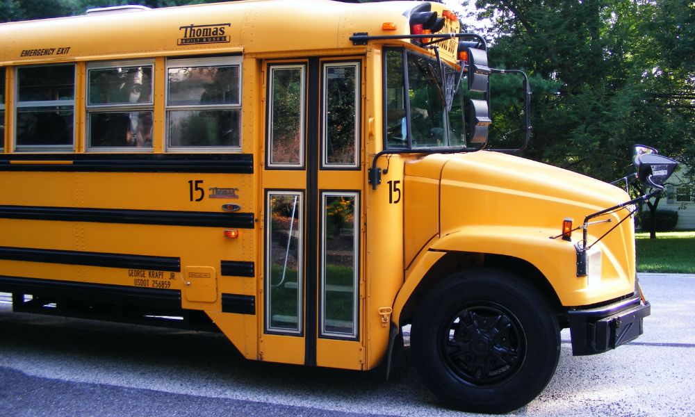 yellow school bus involved in houston accident with lawyer involved